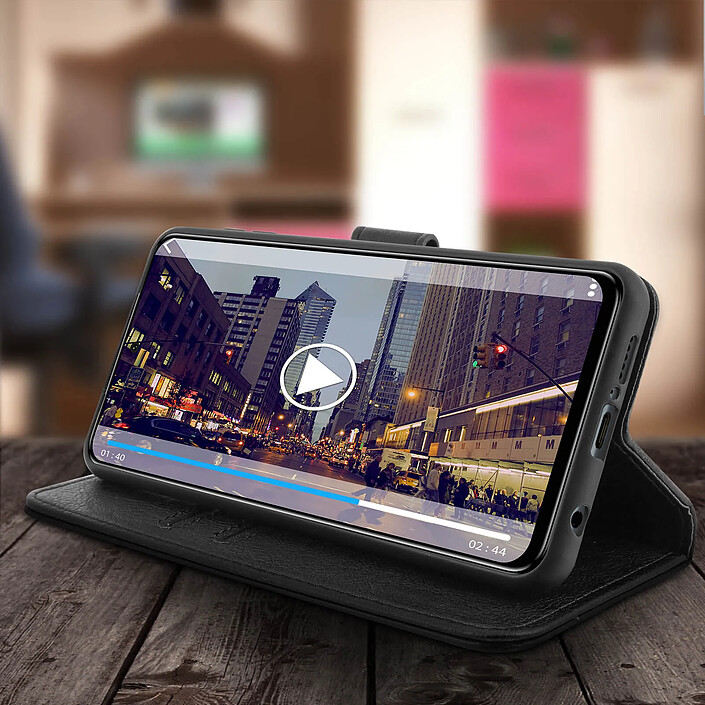 Acheter Avizar Étui Folio pour Redmi Note 9S / Note 9 Pro / Note 9 Pro Max Série Chesterfield