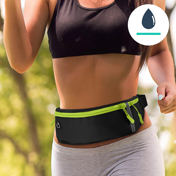Avis Avizar Sac Banane Sport Ceinture Réglable Fermeture Boucle Bande Réfléchissante