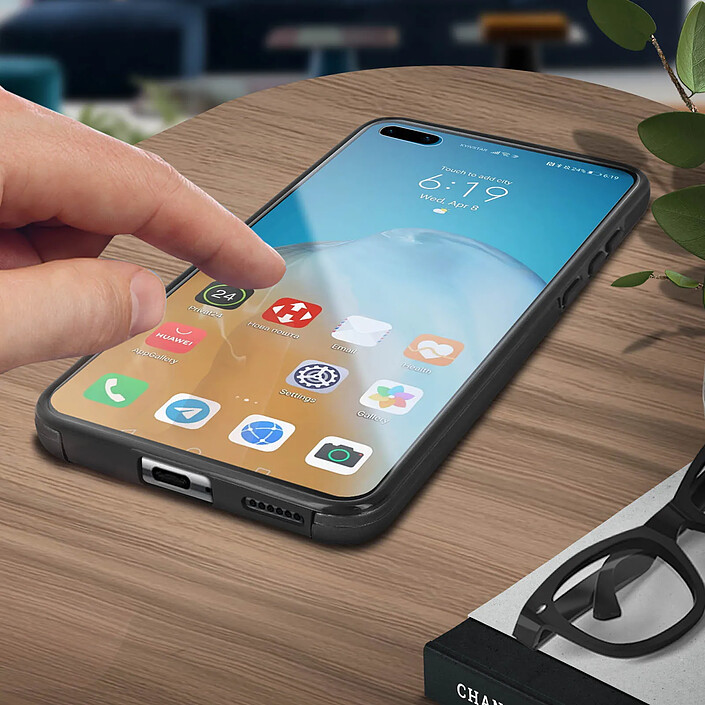 Avis Avizar Coque Intégrale pour Huawei P40 Protection Avant Souple et Dos Rigide Noir