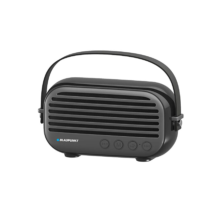 Blaupunkt Enceinte vintage bluetooth Bleu