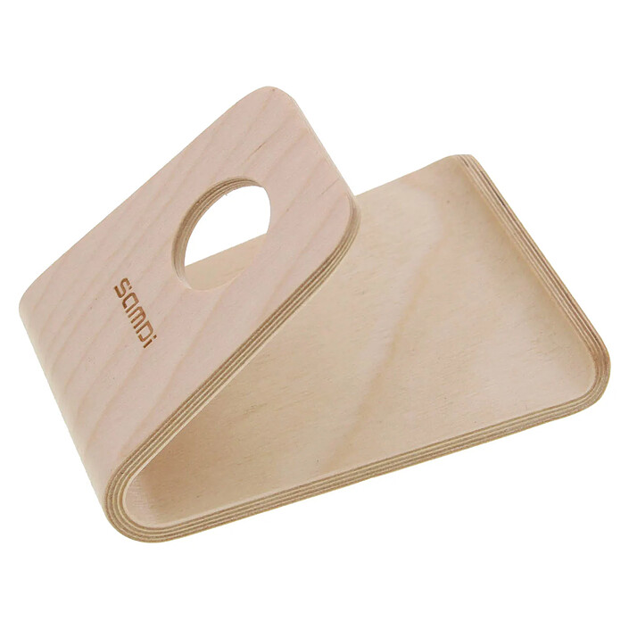 Avis Avizar Support bureau en bois pour Smartphone et Tablette Beige