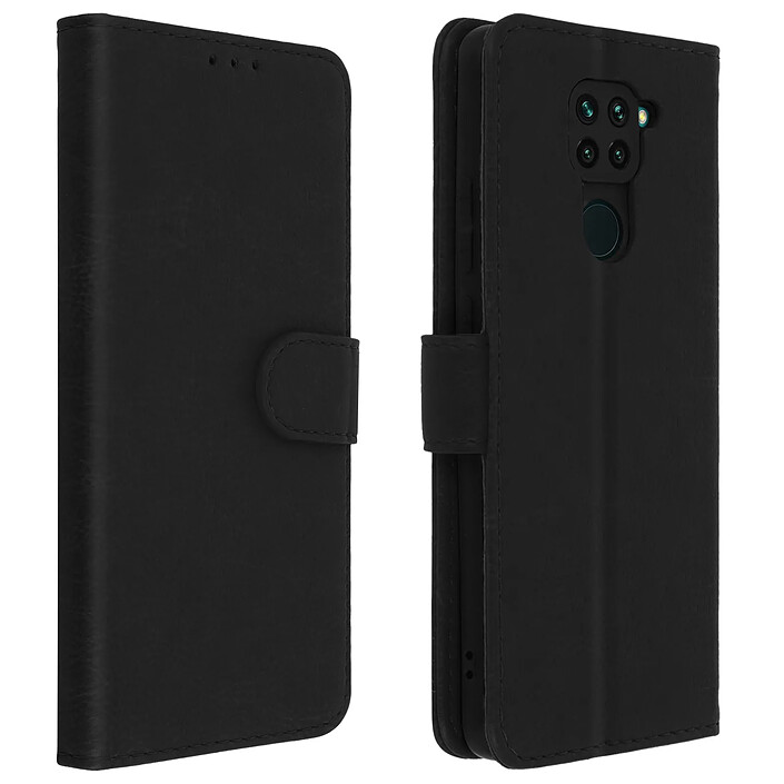Avizar Étui pour Xiaomi Redmi Note 9 Housse Intégrale Porte-carte Fonction Support