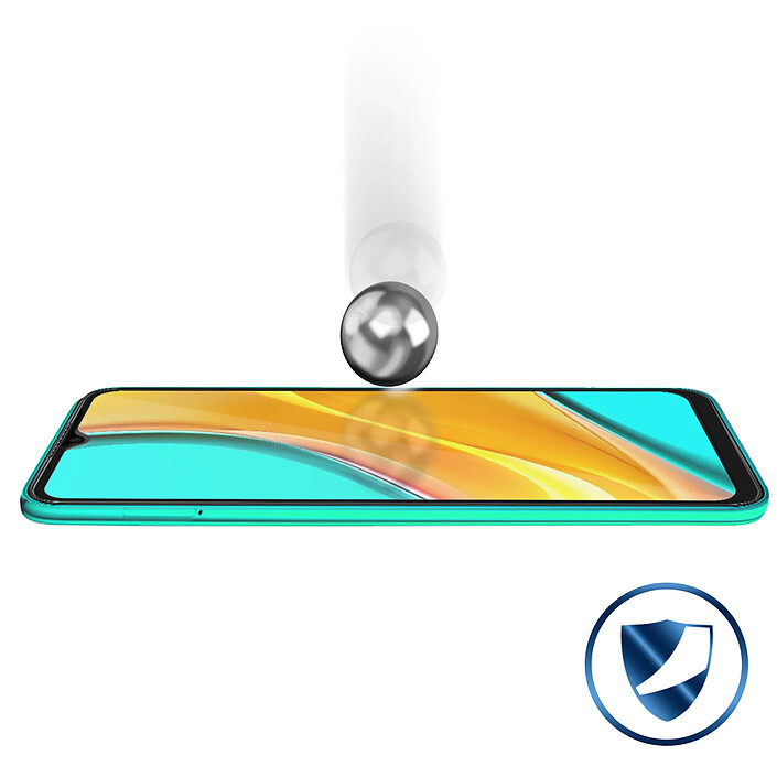 Avizar Film Écran pour Xiaomi Redmi 9 Verre Trempé 9H Antichoc Anti-traces pas cher