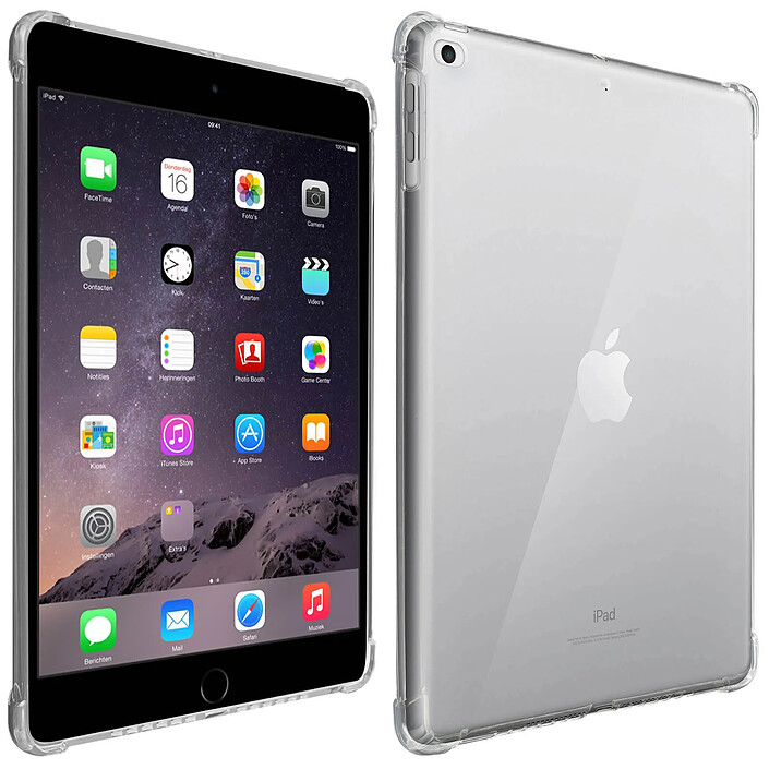 Avizar Coque iPad Mini / Mini 2 / 3 / 4 / 5 2019 Silicone Gel Coins Bumper