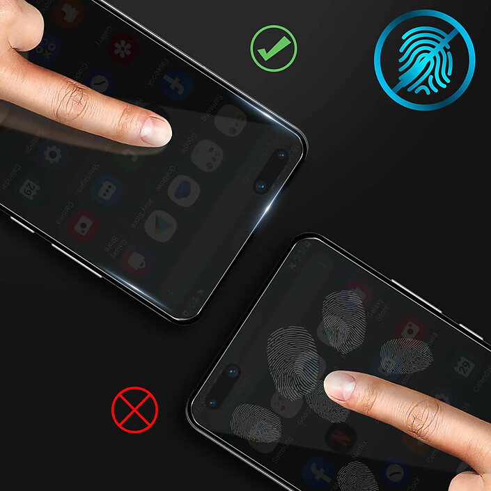 Avizar Film Huawei P40 Protection Verre Trempé 9H Résistant pas cher
