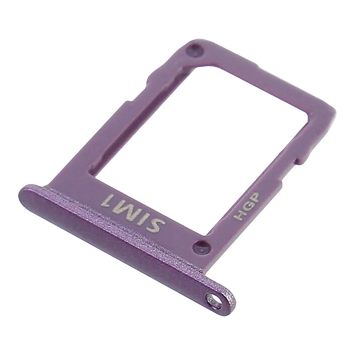 Acheter Avizar Tiroir Carte SIM pour Samsung Galaxy J6 support 2x carte nano SIM + microSD Violet