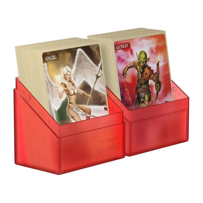Ultimate Guard - Boulder™ Deck Case 60+ taille standard Ruby pas cher