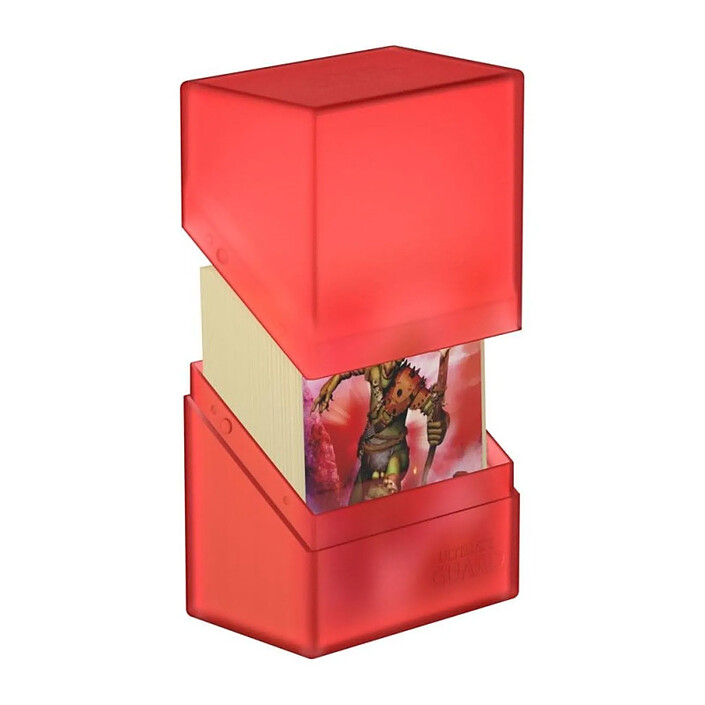 Avis Ultimate Guard - Boulder™ Deck Case 60+ taille standard Ruby