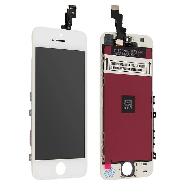 Avizar Écran pour iPhone SE 2016 Dalle LCD avec Châssis et Vitre Tactile