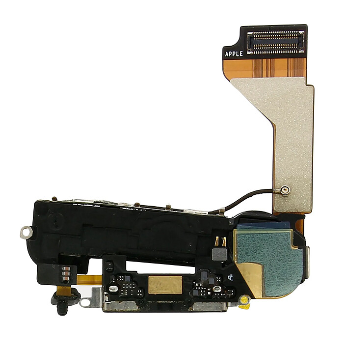 Avizar Nappe Connecteur de Charge pour + jack 3.5 + Micro + Antenne GSM – pour iPhone 4