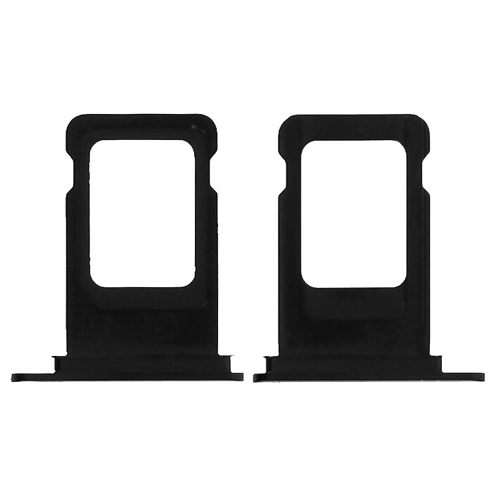 Avizar Tiroir SIM Apple iPhone XR support carte nano SIM de remplacement - noir