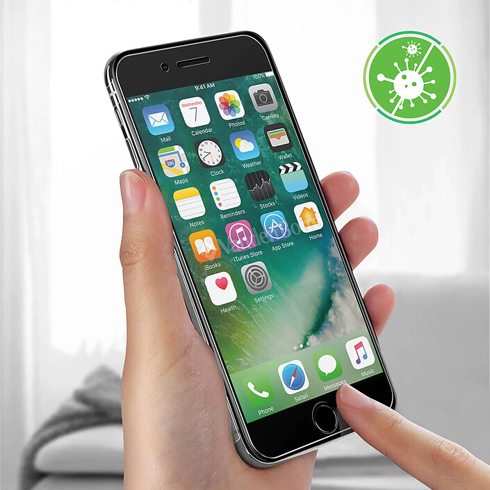 Acheter Avizar Film Protecteur Avant et Arrière pour iPhone SE 2022 Souple Antibactérien Transparent