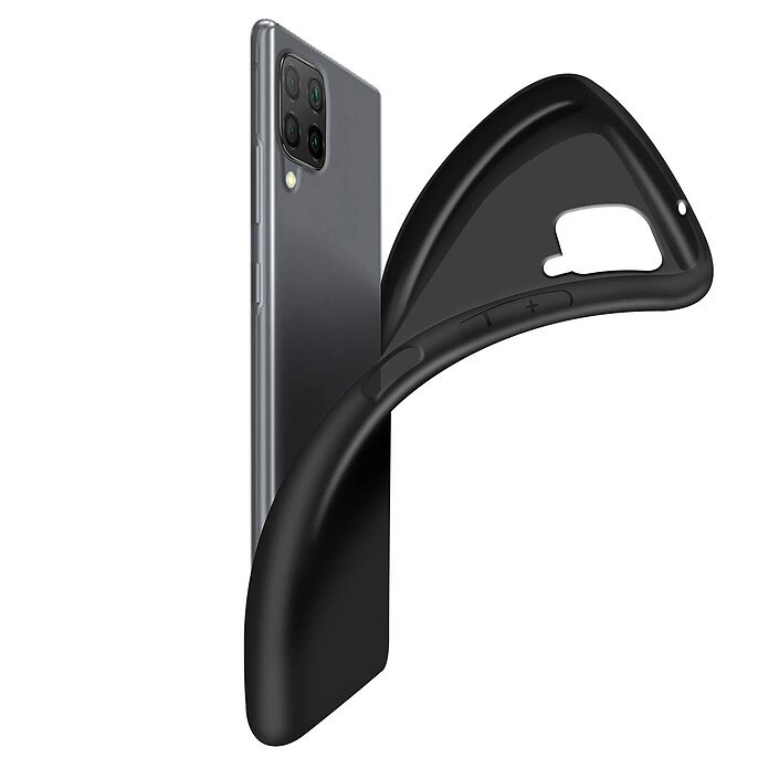 Avizar Coque pour Huawei P40 Lite Silicone Gel Flexible Ultra-fine et Légère Noir pas cher