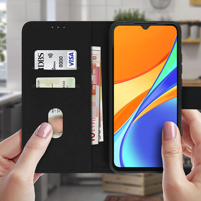 Avis Avizar Étui pour Xiaomi Redmi 9C Protection avec Porte-carte Fonction Support