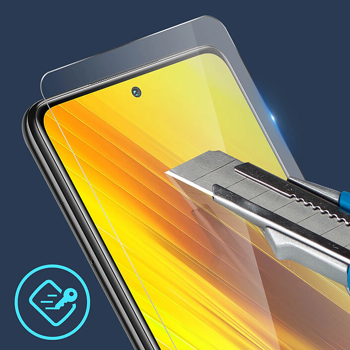 Avis Avizar Vitre Xiaomi Poco X3 et X3 Pro Protection Écran 9H Antichoc