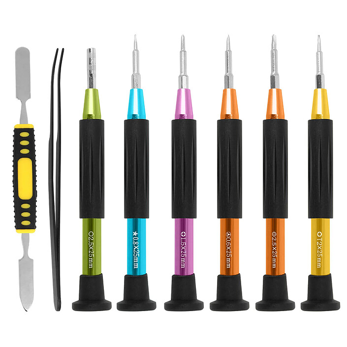 Avizar Kit d'outils Démontage Réparation Smartphone / Tablette Set 6 pièces