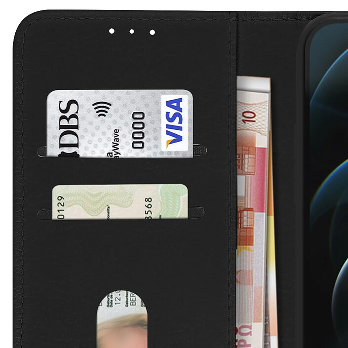 Avizar Étui pour iPhone 12 Pro Max Protection avec Porte-carte Fonction Support pas cher