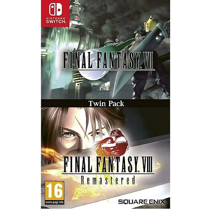Final Fantasy VII et Final Fantasy VIII Remastered (SWITCH)