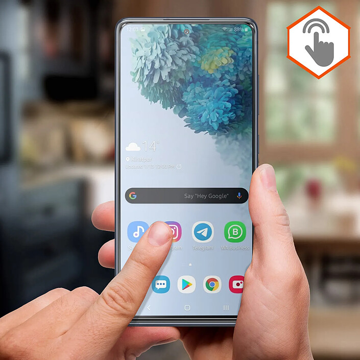 Avis Avizar Film Galaxy S20 FE Protection Écran et Caméra Arrière Verre Trempé