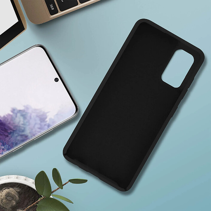 Avis Avizar Coque Soft-Touch pour Samsung Galaxy S20 en Silicone Semi-rigide Antidérapant Noir
