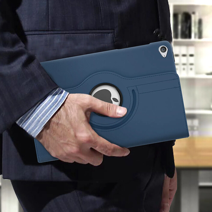 Avis Avizar Étui Fonction Support Rotatif 360° Housse pour iPad Pro 9.7 / iPad Air 2 Bleu nuit