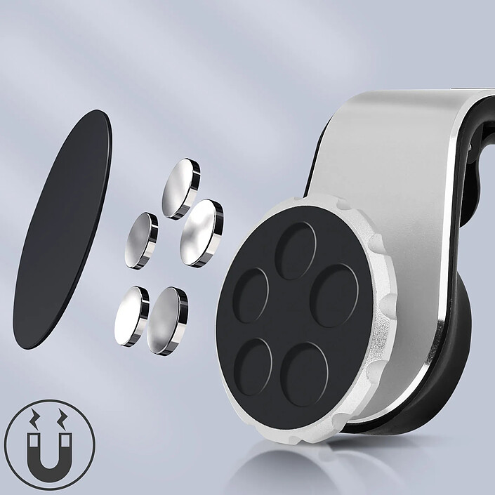 Acheter Avizar Support voiture pour Smartphone Système aimanté Fixation grille d'aération
