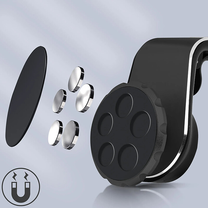 Acheter Avizar Support Voiture Smartphone Système aimanté Fixation grille d'aération