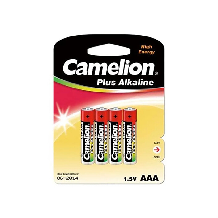 Camelion Blister De 4 Piles 1.5v Aaa Super Alcaline LR03-BP4