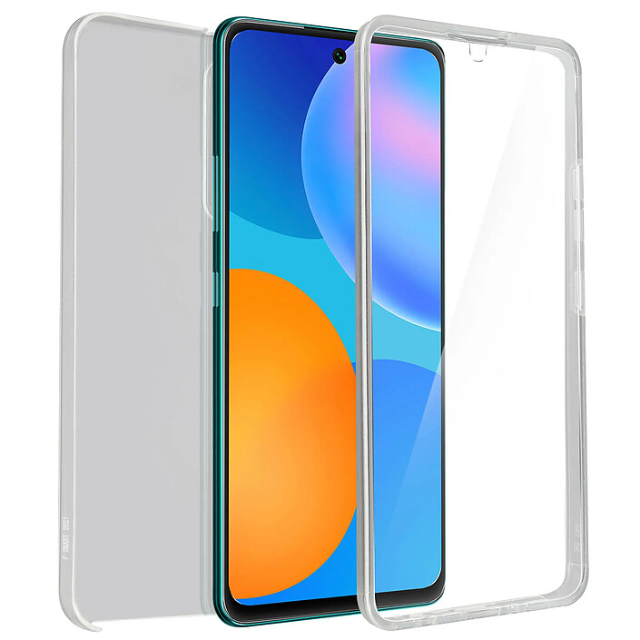 Avizar Coque Intégrale pour Huawei P smart 2021 Protection Avant Souple et Dos Rigide Transparent