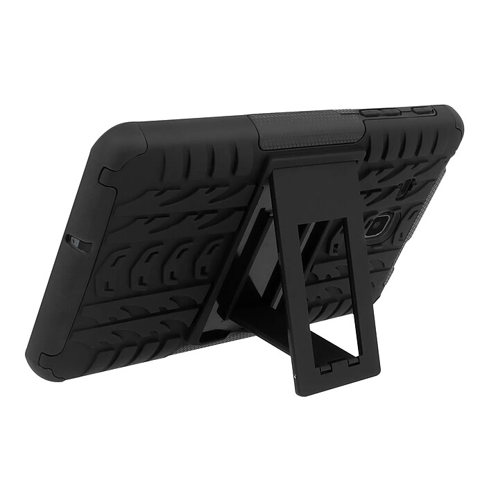 Avizar Coque pour Samsung Galaxy Tab A 7'' / A6 7'' 2016 Antichoc Hybride Béquille Support Noir pas cher