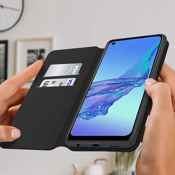 Avis Avizar Housse pour Oppo A53 / A53s Étui Folio Portefeuille Fonction Support