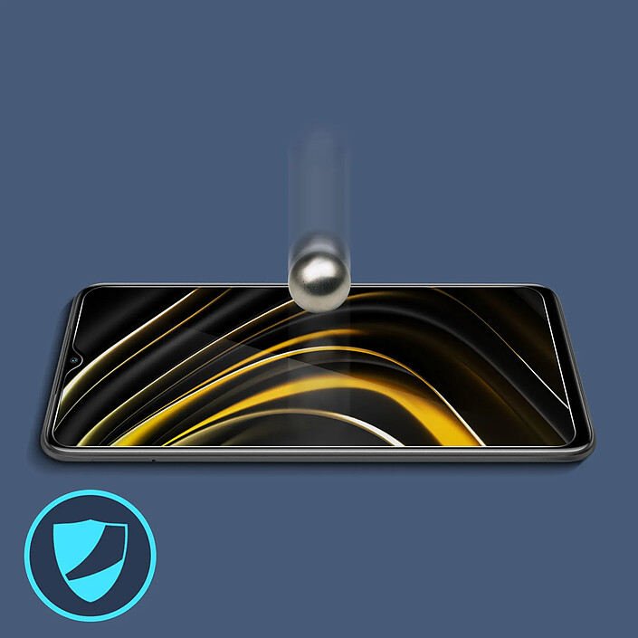 Acheter Avizar Film Écran Xiaomi Poco M3 Verre Trempé 9H Anti-traces