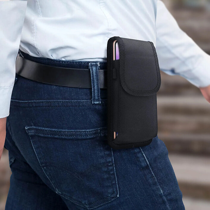 Avis Avizar Pochette ceinture Universel smartphone Résistante aux Éclaboussures d'eau Noir