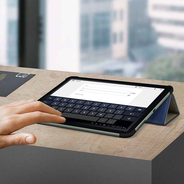 Acheter Avizar Étui pour iPad Air 2025 / 2024 / 2022 / 2020 Support Vidéo Design Fin Bleu nuit