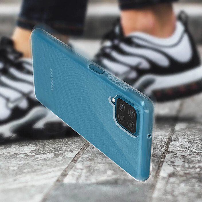 Acheter Avizar Coque Antichoc pour Galaxy A12 modèle Classique en Silicone souple