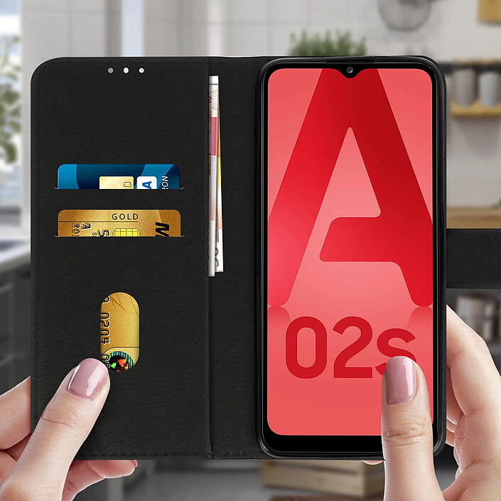 Avis Avizar Étui pour Samsung Galaxy A02s Protection avec Porte-carte Fonction Support