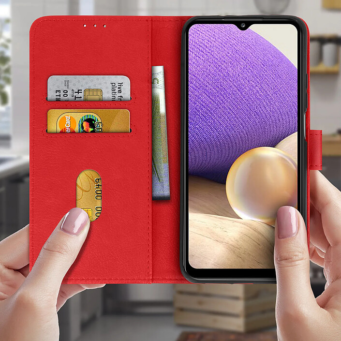 Avis Avizar Étui pour Samsung Galaxy A32 5G Clapet Portefeuille Fonction Support Vidéo