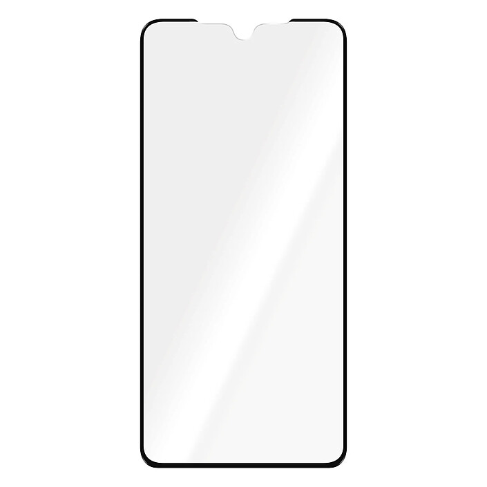 Avizar Film Samsung Galaxy S21 Plus Verre Trempé 9H Biseauté Transparent Contour Noir
