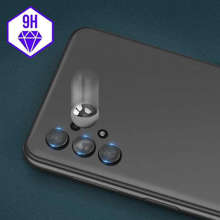 Avis Avizar Protection d'Objectif Caméra pour Galaxy A32 5G en Verre Trempé 9H Transparent