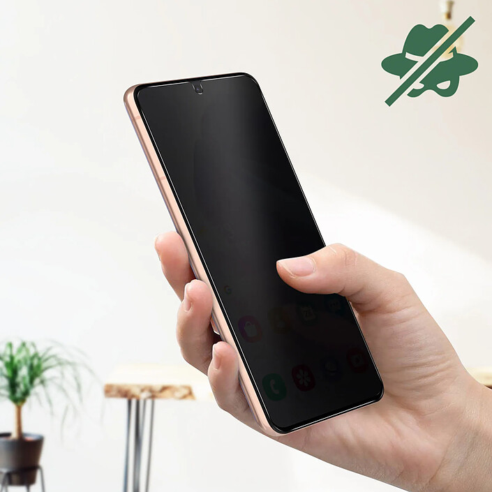Avis Avizar Film pour Samsung Galaxy S21 Plus Souple Flexible Anti-espion Anti-rayure Noir