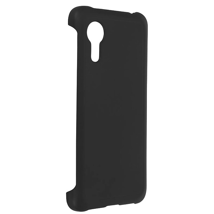 Avizar Coque pour Samsung Galaxy Xcover 5 Bumper Polycarbonate rigide Toucher gomme Anti-traces Noir