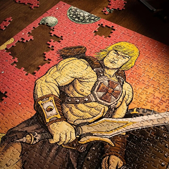 Avis Les Maîtres de l'Univers - Puzzle Musclor (1000 pièces)