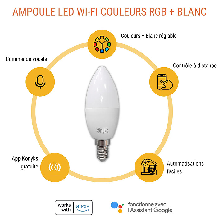 Ampoule connectée