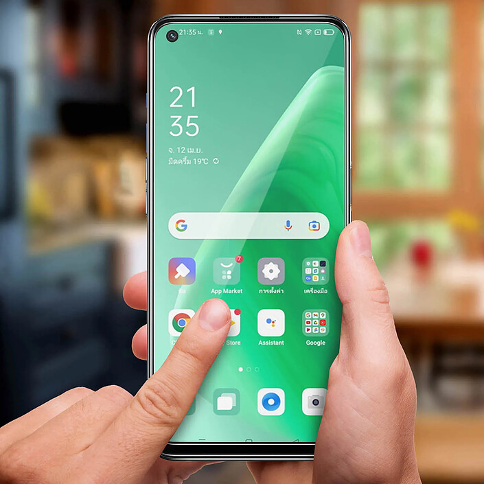 Avizar Vitre Oppo A54 5G et A74 5G, Realme 8 5G et Narzo 30 5G Anti-traces pas cher