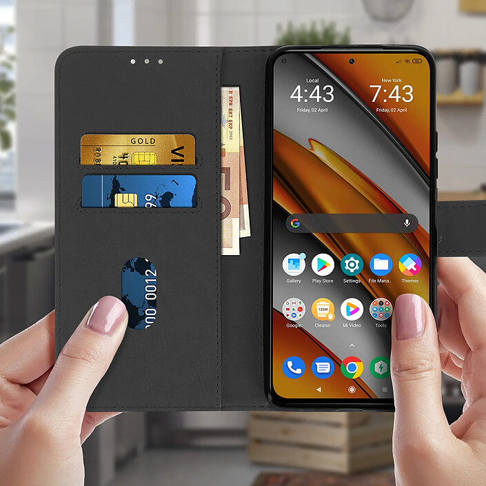 Avis Avizar Étui pour Xiaomi Mi 11i / Xiaomi Poco F3 Porte-carte Fonction Support