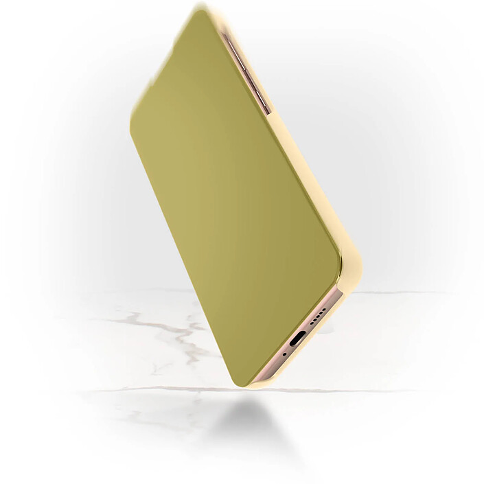 Avizar Housse pour Samsung Galaxy S21 Plus Clapet translucide Miroir Support Vidéo pas cher