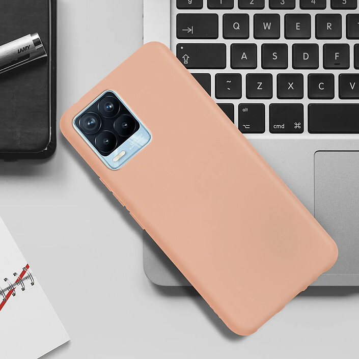 Avis Avizar Coque pour Realme 8 Pro / 8 Flexible Antichoc Finition Mat Rose
