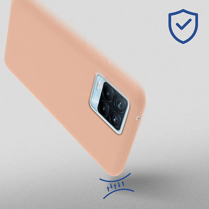 Acheter Avizar Coque pour Realme 8 Pro / 8 Flexible Antichoc Finition Mat Rose