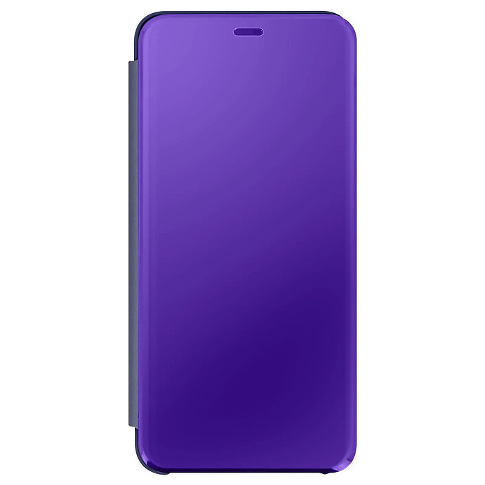 Housse pour Oppo Find X3 Lite Clapet translucide Miroir Support Vidéo Violet