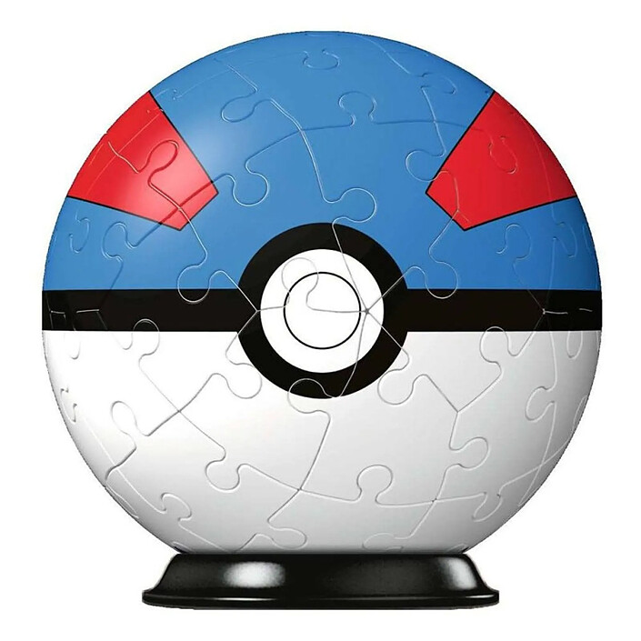 Acheter Pokémon - Puzzle 3D Pokéballs: Super Ball (54 pièces)